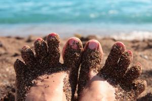 Liberarsi dalla sabbia: trucchi e consigli