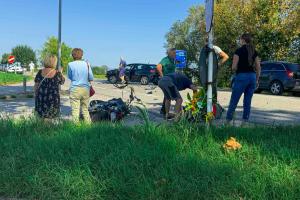 Ancora incidenti e paura: motociclista a terra