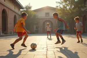 Giocano a pallone, multati i ragazzini
