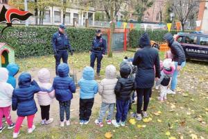 Festa degli alberi con i forestali