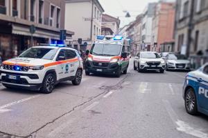 Tragedia in pieno centro