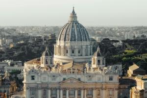 Sul tetto di  San Pietro... si mangerà