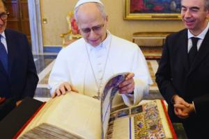 La Bibbia di Borso torna in Vaticano