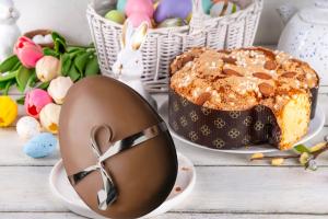 Uovo o la colomba? Cosa fa meno male?