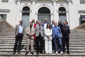 I vertici della Cultura a villa Morosini