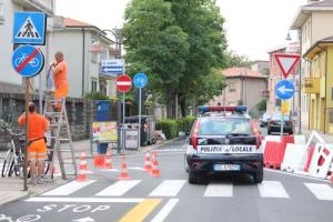 Per due giorni non si potrà posteggiare