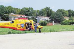 Incidente domestico: è ustionato grave