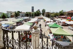 Un tripudio di colori nel centro
