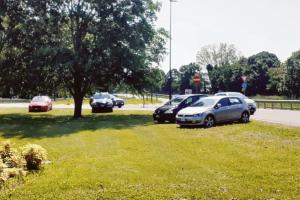 La sosta selvaggia è arrivata anche qui