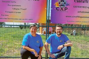 Un centro per addestrare i cani