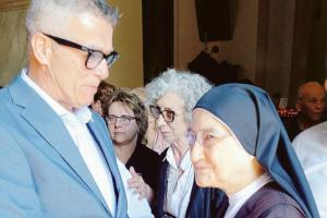 Il commosso saluto a Suor Ausilia