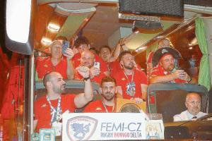 Rugby Rovigo, il 2 giugno sera la festa scudetto in centro