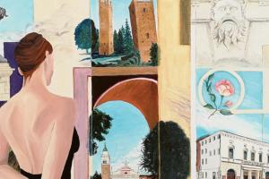 Gli artisti espongono in piazza