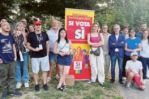 Il Comitato a favore del “sì” chiude la campagna in piazza
