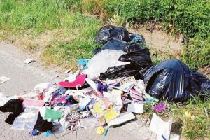 Tolti i rifiuti, ma tornano i sacchi