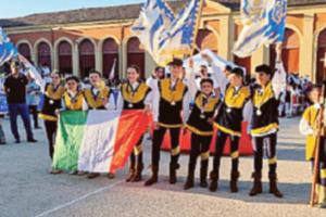 Sbandieratori campioni d’Italia
