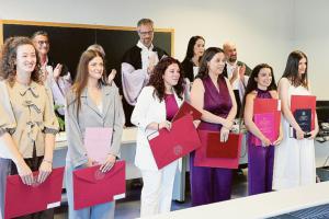 Grande festa per 45 nuovi dottori