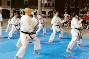 Serata di sport in piazza centrale