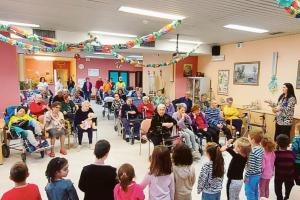“I nonni sono il nostro sole”