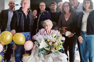 Una grande festa per i 100 di Bruna