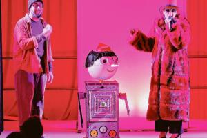 Pinocchio 2.0 è un robot sul palco