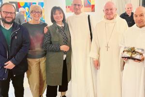 Pranzo medievale per gli Olivetani