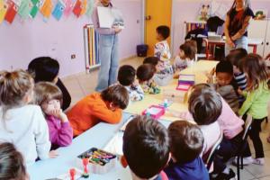 Il “nevario” con Sarah e Susy