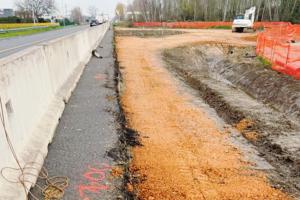 Rotatoria in Romea, passi in avanti