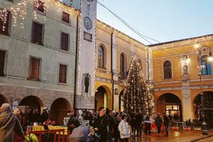 Ora il centro è addobbato a festa