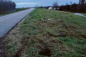 Ancora incidente e paura sull’argine