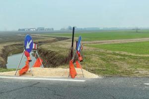 Buca in provinciale: sistemata