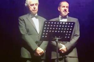 Lopez e Solenghi sul palco