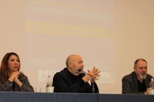 Carlo Lucarelli a teatro