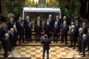 Il coro Monte Pasubio canta per gli ospiti dell’Iras