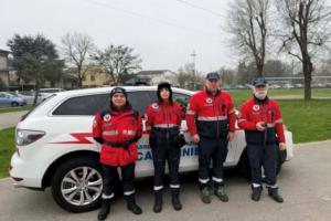 Quattro volontari dell’Anc in “campo”