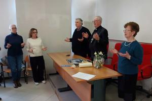 Il vescovo da Avp e Unipop