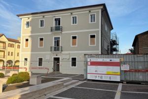 Palazzo Arcangeli, lavori nel vivo