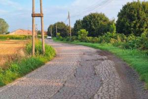 Via Boalto, intervento massiccio