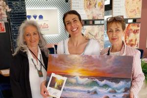 Gli artisti finiscono in vetrina