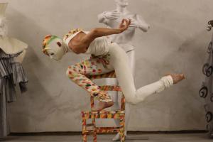 Danza tra cielo e terra omaggio a Parmentier