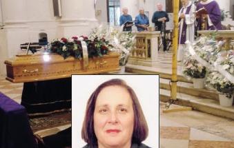 Un commosso addio a Cristina