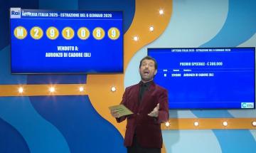 Lotteria Italia, prima estrazione: 300mila euro volano in Veneto