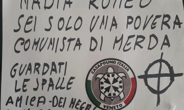 Choc nella notte, minacce alla deputata Pd