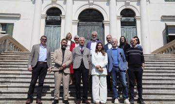 I vertici della Cultura a villa Morosini