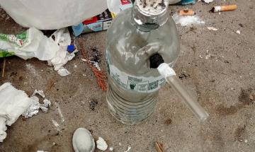 Droga e notti balorde nel parco