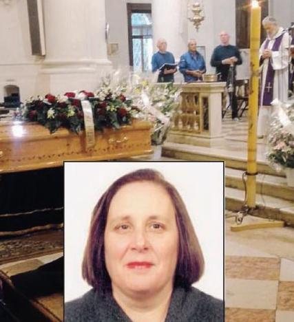 Un commosso addio a Cristina