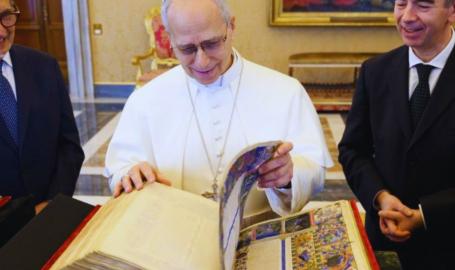 La Bibbia di Borso torna in Vaticano