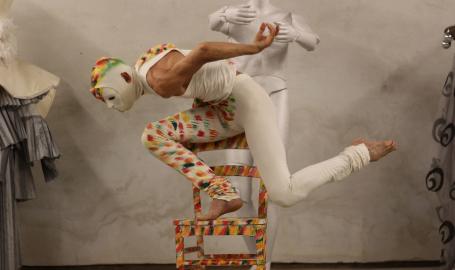 Danza tra cielo e terra omaggio a Parmentier