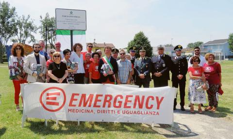 Il parco ora porta il nome di Gino Strada - La Voce di Rovigo