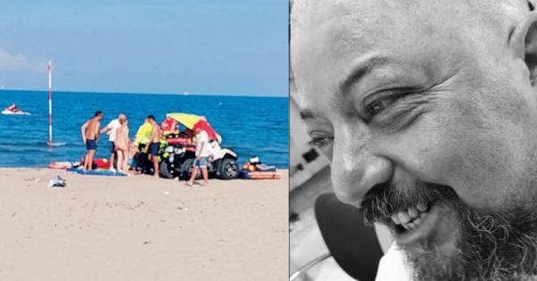 Adjö Antonio dödas av sjukdom när han simmar i havet